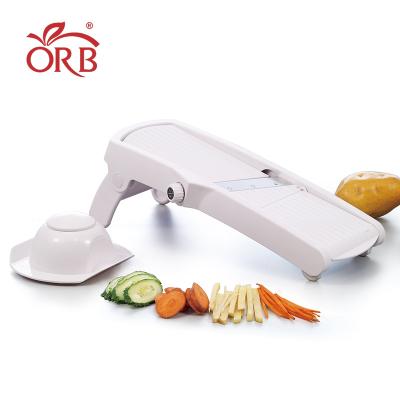 China Sustainable Adjustable Vegetable Mandoline Kitchen Cooking Tool With Grater for sale