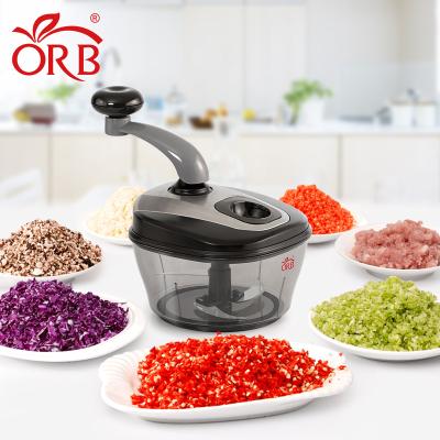 China Free Sample Low Noise Convenient Kitchen Food Processor Manual Vegetable Cleaver for sale