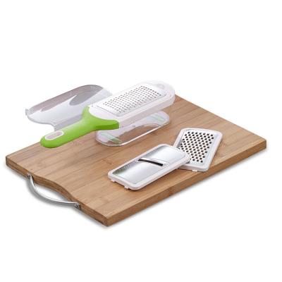 China Sustainable Adjustable Durable Manual Kitchen Food Slicer Free Sample Vegetable Grater for sale