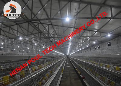 China Chicken House Hot Galvanized Cage & Automatic Small Chicken Cage Coop for Brooding Room with Feeding & Drinking System for sale