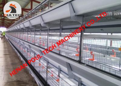 China Myanmar Poultry Farming Battery H Frame Battery Chicken Cage & Automatic Broiler Cage with Automatic Feeding Machine for sale