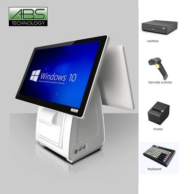 China Stores Wholesale High Quality POS System All In One Large POS Systems With White Cash Register for sale