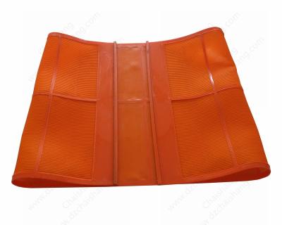 China Mineral Heavy Duty Polyurethane Vibrating Screen Dewatering Panel For Linear Vibrating Screen PU Polyurethane s for sale