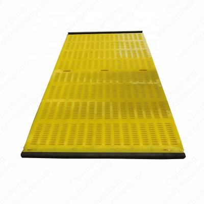 China Dewatering Mineral Screen Polyurethane Vibrating Screen Rubber Mesh Sieve for sale