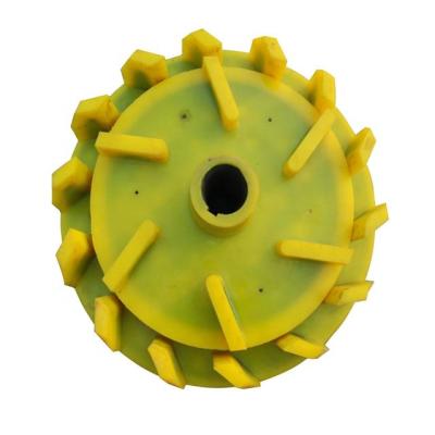 China energy & Mining Rubber Flotation Impeller Polyurethane Rubber Rotor And Stator for sale