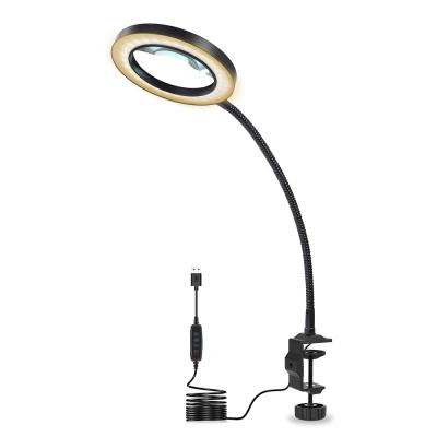 China Amazon Success MAIXI Chinese Factory SN1B-JIA USB Clamp Foldable Led Desk Lamp Reading Illuminated For Bed Side Lights for sale