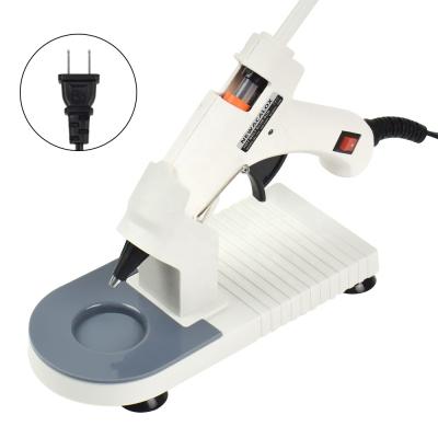 China Amazon Glue Gun 20W Mini Hot Melt Glue Gun Aluminum High Temperature Hot Sticks 7mm Nozzle For Art Tool Thermo Electric Heat Temperature for sale