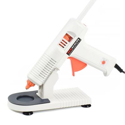 China Amazon 100W Unrated Hot Melt Glue Gun Hot Melt Glue Gun Flexible Trigger Kit For DIY Small Craft Project Simple Rated Type for sale