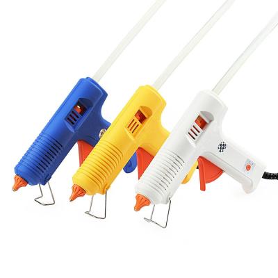 China Factory 100W DIY Amazon Gluegun Hot Melt Glue Gun 11mm Stick Unrated Silicone Hot Adhesive Industrial Electric Guns Gluegun Thermo Repair Heat Tools for sale