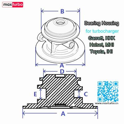 China GT2049S bearing housing universal 00557-0004/702372-0004/708618-0004/708618-0005/708618-0006/708618-0009/708618-0011/709035-0004 for sale