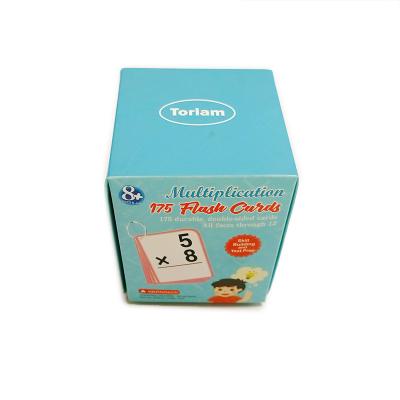 China Entertainment Customizable Number Counting Cards Attract Children Early Education Game Cards for sale