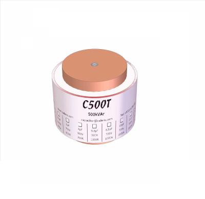 China Power C500T Conduction-cooled high frequency capacitance resnoant capacitors for sale