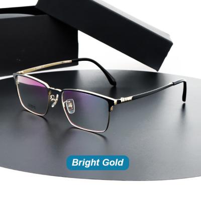 China Titanium Frame Men's Titanium Frame Optical Frame Half Frame Aircraft Equipment Safe And Comfortable Optical Frame for sale