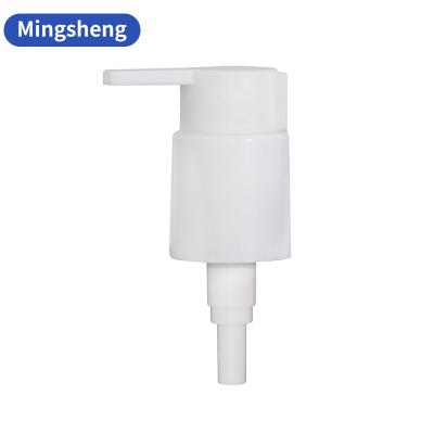 China Wholesale Non Spill 24/410 No Contact Spring Metal Outside Bottle Cosmetic Use Cream Treatment Pump for sale