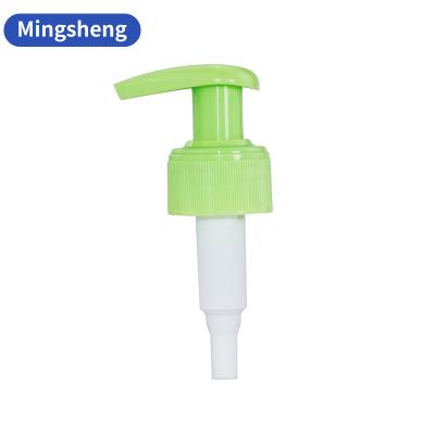 China Non Spill Customizable Various Color Ribbed Soft Closing Left Right Lock Plastic Liquid Soap Dispenser Lotion Pump for sale