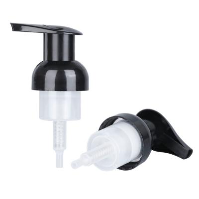 China Non Spill 40/410 Spring Inside Foaming Pump Fine Bubble Foaming Dispenser Pump For Hand Wash Facial Detergent for sale