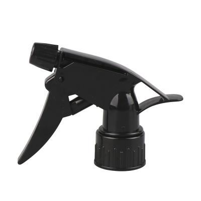 China Non Spill Black A Trigger Sprayer 28/400 28/410 Household Cleaning Hairdressing Trigger Sprayer for sale