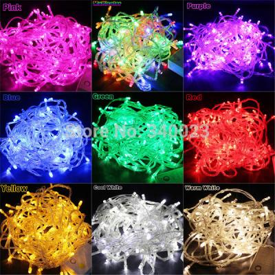 China Hot Sale 100 LED 10m String Light Christmas/Wedding/Party Decoration Lights for sale