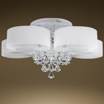 China Modern 5-Light Chandelier Flush Mount Modern Ceiling Light for sale