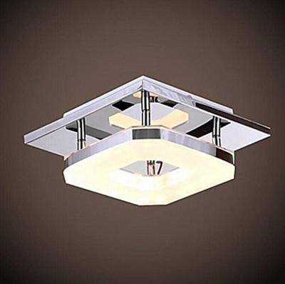 China Modern Acrylic Chrome Finish LED Ceiling Light for sale