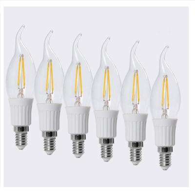 China 2W Candelabra LED Filament Candle Light for sale