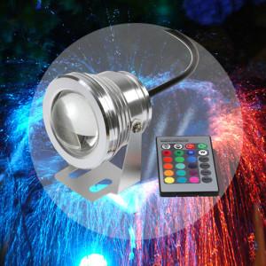 China 16 Colors 10W 12V RGB LED Underwater Fountain Light for sale