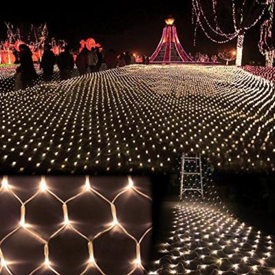 China 3m*2m 200 LED Net Mesh Fairy String Light Christmas Wedding Party Fairy String Light for sale