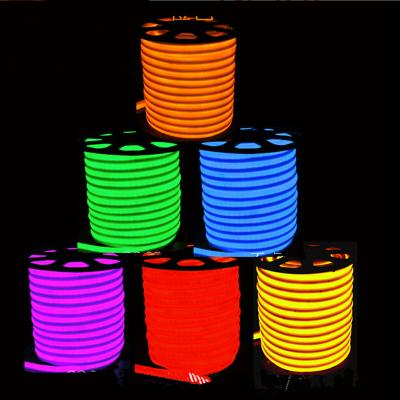 China Flex LED Neon light 80leds/M Warm white/cool white/R/G/B/RGB AC85-265V LED Neon rope light for sale