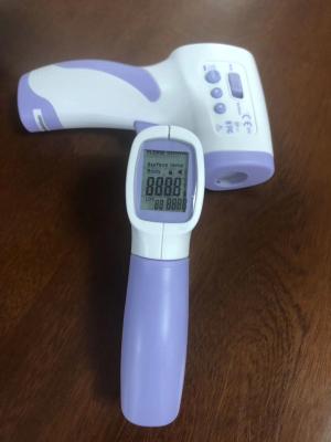 China Non-Contact Forehead InfraRed Thermometer Laser Digital Lcd Backlight Display Forehead Thermometer for Human for sale