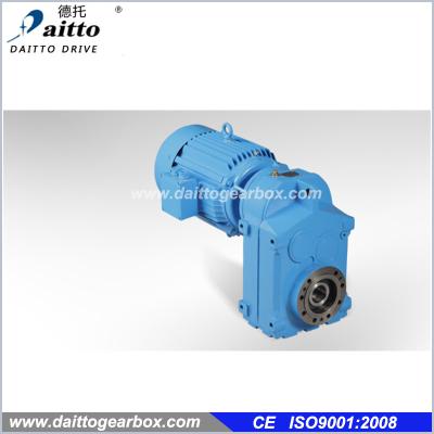 China F Series Parallel Shaft Helical Gear Reducer Gearbox for sale