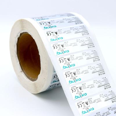 China Wholesale Waterproof PVC/PET Label Stickers For Products Electric Voltage Power Meter for sale