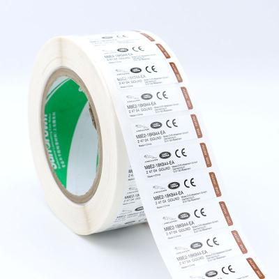 China Waterproof Roll Thermal Labels Packing List 500 Pieces/Pile Waterproof Thermal Packing Label Sticker Thermal Packing List For Postage Shipping for sale