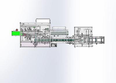 China HMI Screen Bottle Cartoning Machine 60 Pcs/Min High Efficiency Flexible Software for sale