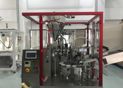 China Piston Pump Tube Filling And Sealing Machine Length 50-253mm Laminated Packaging Eco Friendly for sale