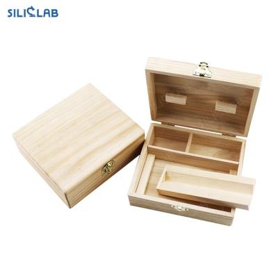 China Portable/Eco-Friendly Nature Stash Box Rolling Accessories Tray Wood Stash Box Nature Stash Bamboo Smoking Box for sale