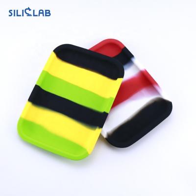 China Factory wholesale high quality SILICLAB silicone can be rolled up accessories silicone smoking tray for sale