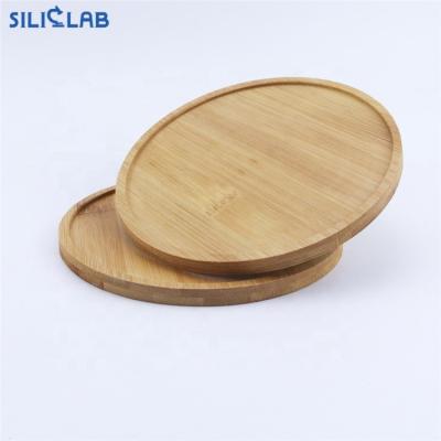 China Postmodern Round Tobacco Herb Accessories Smoking Serving Tray of Tray Logos Custom Bamboo Wax Concentrate Tray for sale