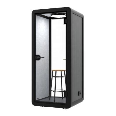 China China Factory Factory Modular Soundproof Office Telephone Booth Single Person Soundproof Booth Operating Pod for sale