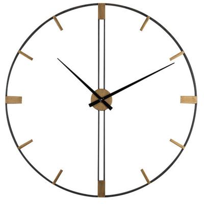 China Wholesale Creative Scandinavian Living Room Personalized Wall Clock Decorative Large Metal Gear Decorative Clock Wall Clock From LUMINOVA for sale