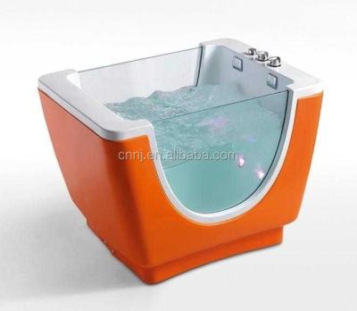 China Small Air Bubble Free Massage Baby Spa Bathtub Acrylic Colorful Kids Bath (BB08) for sale