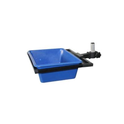 China Leisure Fishing Fishing Plastic Side Tray With Bait Bowl For Fishing Seat Saddles for sale