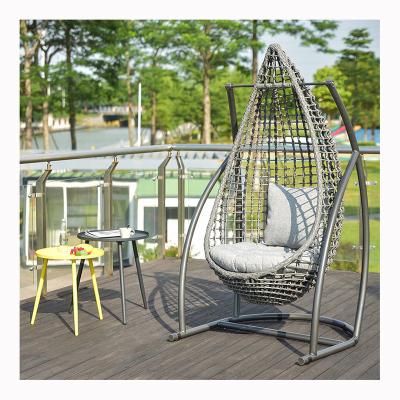 China Modern Fast Delivery Customization Comfortable Egg Style Hanging Swing Chair For Outdoor for sale