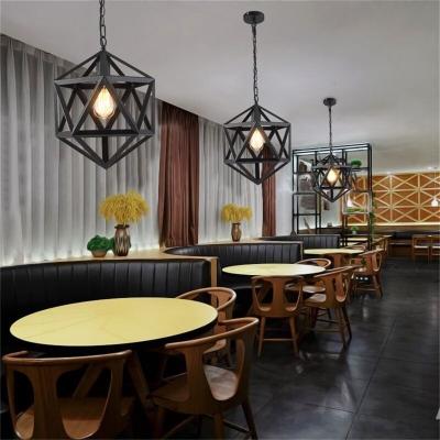 China Industrial Nordic Attic LED Chandelier Round Indoor Ball Fixtures For Bar Lighting Ceiling Lamp Pendant Light for sale