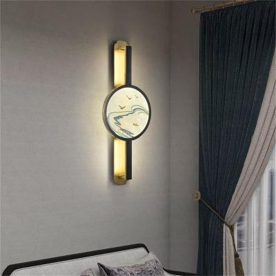 China Modern Indoor Modern LED Sconce Wall Lamp Creative Light Design 3 Colors For Home Decoration for sale