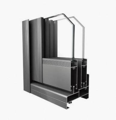 China Decorations 2008 Series Custom Aluminum Extrusion Profile Aluminum Profiles For Door And Window for sale