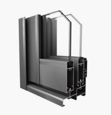 China Decorations 725 Series Anodized Industrial CNC Extrusion Aluminum Window Profile Aluminum Extrusion Profile for sale