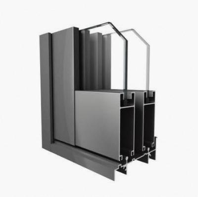 China Decorations 90 Series Extruded Aluminum Profiles Anodized Aluminum Profile Doors Windows for sale