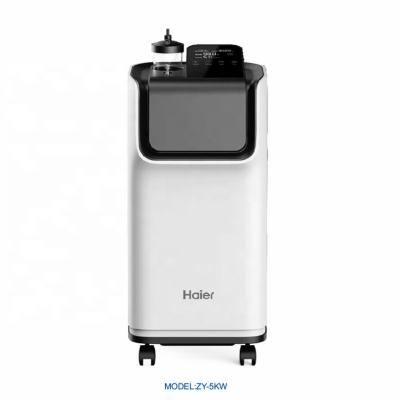 China Haier brand medical use 5L oxygen concentrator oxygen make machine with 93% high concentraction for India ZY-5KW for sale