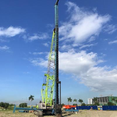 China Guide Rod Type Diesel Pile Drive DD55 Hammer Joints For Craning Ram For Sale In Philippines And Vietnam for sale