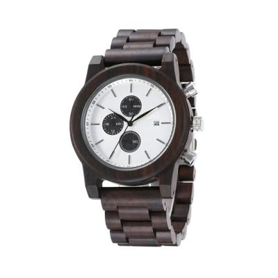 China Fashion Women's Day/Date Case With Box 2019 2020 Bamboo Wooden Solid Quartz Wristwatches Men's Wooden Wristwatches Band for sale